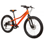 Велосипед NOVATRACK 24" DOZER  STD оранжевый,  сталь. рама 12", 6 скор., Shimano TY21/Microshift TS3