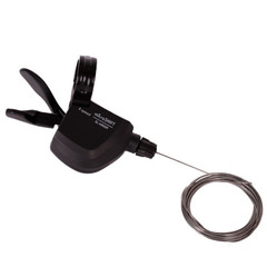 Шифтеры Microshift SL-M850/M859, пара, 2/3х9 ск., трос 1800 мм, черный