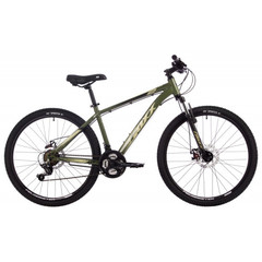 Велосипед FOXX 26" CAIMAN зеленый,сталь, размер 18"