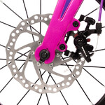Велосипед NOVATRACK 16" Blast. Магнезиевая рама,фиолетовый, полная защ.цепи, диск.тормоз, короткие к