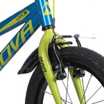 Велосипед NOVATRACK 16" EXTREME алюм., синий, полная защ.цепи, пер.руч., зад.нож. тормоз, короткие к