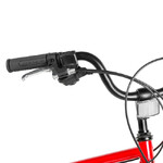 Велосипед NOVATRACK 20" POINTER красный,  стальная рама, 6 скор., Shimano TY21/Microshift TS38, диск