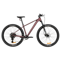 Велосипед STINGER 27.5" GRADIENT PRO фиолетовый, алюминий, размер SM