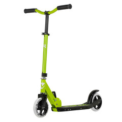 Самокат Novatrack Jungle Pro, колеса 145 мм, зеленый