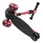 Самокат Novatrack RainBow Pro, колеса 120х80 мм, розовый