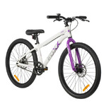 Велосипед FOXX 24" ARIMO белый,  стальная рама, жесткая вилка, 1 скор., рулевая 1 1/8'', дисковый то