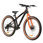 Велосипед FOXX 24" BOXXER черный, сталь, размер 12"