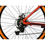 Велосипед STINGER 27.5" ELEMENT оранжевый, алюминий, размер SM