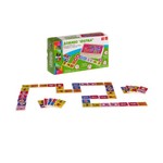 Игр. дерев.,  домино, Ферма, Bondibon, BOX 17х9,5х5,1 см., арт. TKA367
