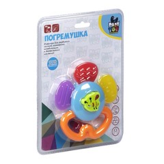 Игр.разв.погрем. пласт. с прорез, Цветок с пчелкой, Bondibon, CRD 21,5 16,5 см, арт. 6608-2