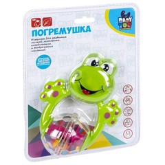 Игр.разв.погрем. пласт., Лягушка, Bondibon, CRD 21,5 16,5 см, арт. 6608-7