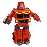 Трансформер-конструктор с отвёрткой, 2в1 BONDIBOT Bondibon, пожарная машина-робот, ВОХ 21×10×13,5 см, арт.M1239-3C.