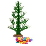 Новогодний набор BONDIBON. "Деревянная ёлочка-календарь 3D с игрушками", высота 29см