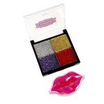 Набор детской декор., косметики Bondibon Eva Moda, CRD 10х1,6х20 см; блестящие тени для век -4шт.(5,2г) / блеск для губ -1шт.(2,2г) / аппликатор -1шт.,арт.J-311.