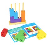 Игра-головоломка для дошкольников Bondibon «ЧЕТРИС», BOX