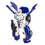 Трансформер 2в1 BONDIBOT Bondibon робот-автомобиль синий, со светом и звуком, BOX 22x32x8,5 см, арт. M7409-6.